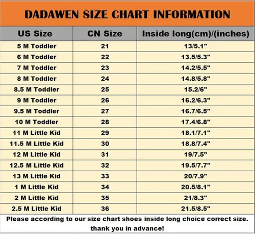 Miniatura 7 de DADAWEN - Sandalias deportivas de cuero para niños y niñas, puntera cerrada, para exteriores (para bebés, niños pequeños y grandes)