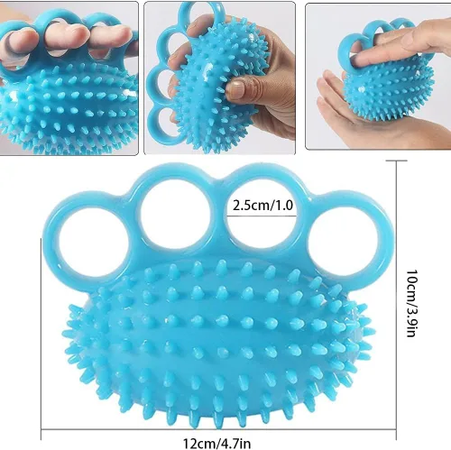Miniatura 4 de Pelota de terapia de manos - Pelotas para apretar para fortalecer el agarre, aliviar el estrés, yoga y músicos
