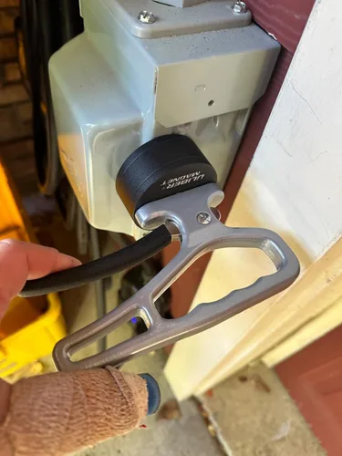 Miniatura 8 de ULIBERMAGNET Herramienta de recogida magnética fuerte, imán de elevación fuerte con liberación rápida, colector de material portátil con mango
