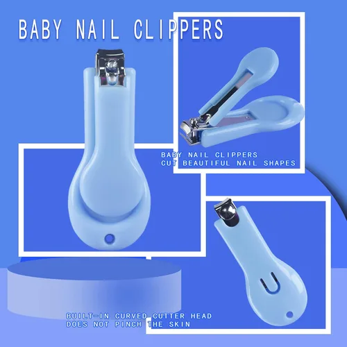 Miniatura 5 de Kit de cuidado del bebé, kit de aseo para bebés, artículos esenciales 10 en 1 para recién nacidos, cortaúñas para bebés, cepillo para bebés, peine