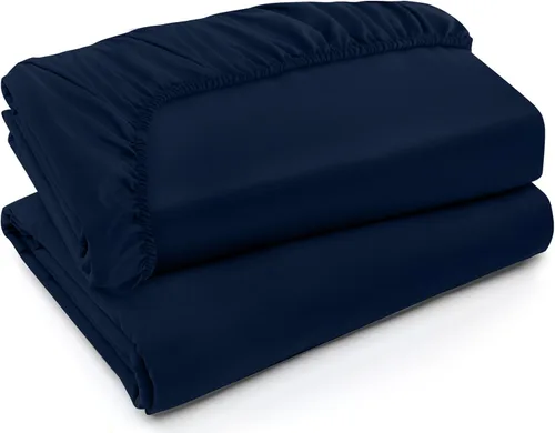 Miniatura 32 de Utopia Bedding Sábana Bajera Completa Ajustada - Sábana de Fondo - Bolsillo Profundo - Microfibra Suave - Resistente al Encogimiento y la Azul Spa