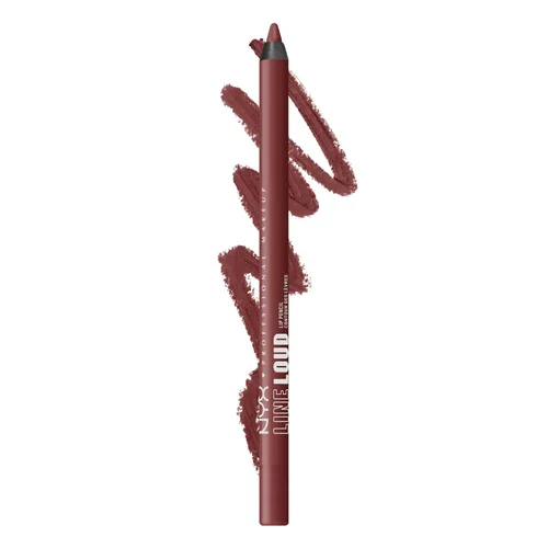 Miniatura 25 de NYX PROFESSIONAL MAKEUP - Delineador de labios Line Loud, lápiz labial de larga duración y pigmentado con aceite de jojoba y vitamina E - Doncella