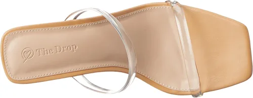 Miniatura 7 de The Drop Women's Avery Square Toe Two Strap High Heeled Sandal