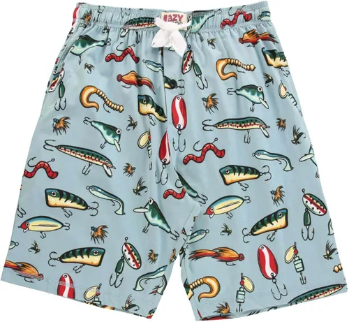 Miniatura 22 de Lazy One - Pantalones cortos de pijama para hombre, ropa de dormir