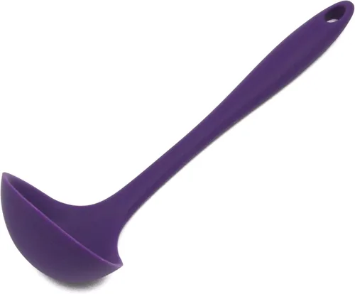 Miniatura 16 de Chef Craft Cucharón de cocina de silicona premium, 11.25 pulgadas, color rosa