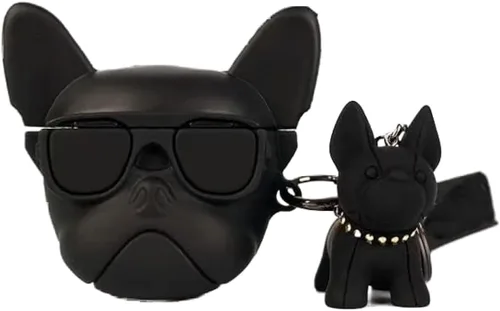 Funda de silicona para audífonos de animales de dibujos animados para perros y cachorros, compatible con Airpods de 3ª generación 2021 3 divertidas
