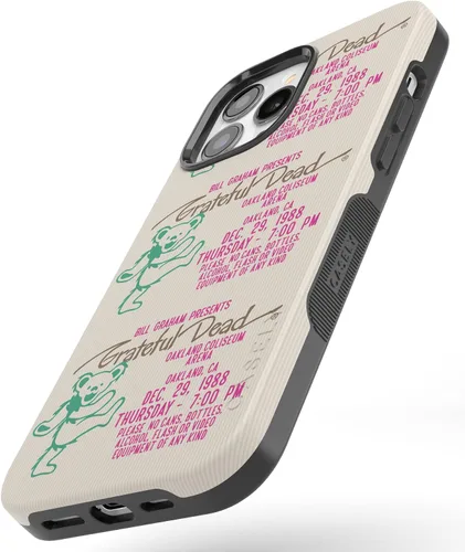 Miniatura 2 de Casely Funda para iPhone 13 Pro Max Miracle Ticket Grateful Dead Vintage Diseño de funda protectora audaz Compatible con MagSafe