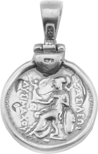 Miniatura 2 de Colgante de plata de ley Alexander The Great
