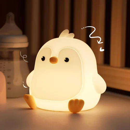 Miniatura 8 de Luz nocturna LED de gato, 16 colores regulables para guardería, luz nocturna kawaii, súper blanda de silicona recargable por USB, lámpara de noche