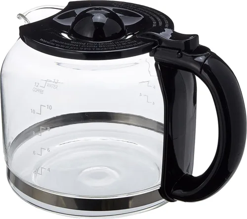 Miniatura 2 de Capresso Jarra de vidrio para 12 tazas, color negro