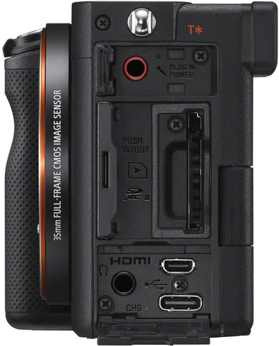 Miniatura 8 de Sony Cámara digital sin espejo Alpha a7C (solo cuerpo, negro) (ILCE7C/B) + 2 tarjetas de memoria de 64 GB + 3 baterías NP-FZ-100 + software de foto