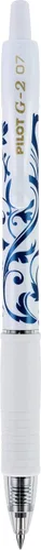 Miniatura 2 de Pilot G2 Fashion Collection Premium Bolígrafos de tinta de gel, punta fina (1/32 pulgadas), barriles blancos con tintas surtidas, 14 unidades (15598)