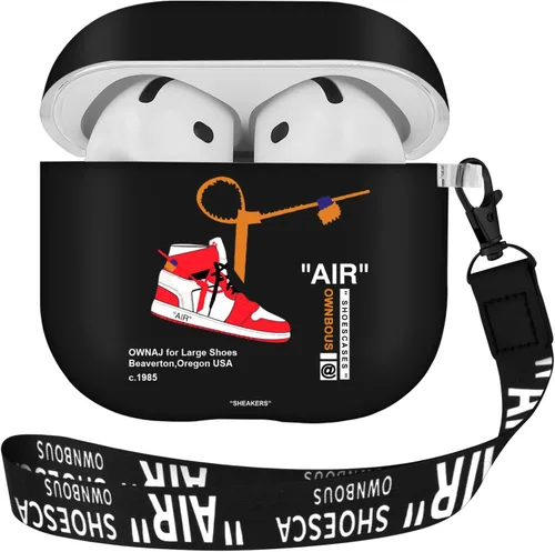 Miniatura 23 de Gedicht Funda para Airpods Pro, lindo patrón de zapatos rojos frescos TPU suave fundas para Airpods Pro funda 1ª generación, a prueba de golpes