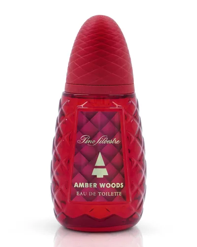 Amber Woods por Pino Silvestre - Perfume para hombres - Aromático, amaderado y picante - Mezclado con limón, lavanda, pachulí y sándalo - para
