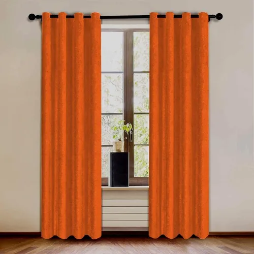 Miniatura 16 de KEMCO Panel de cortina opaca de felpilla de doble cara para sala de estar, dormitorio, dormitorio, sala de estar, oficina, con aislamiento térmico
