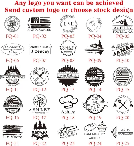 Miniatura 5 de Hierro De Marca Hierro De Marca Personalizada Para Alimentos Sello Burger Buns Bonito Regalo Para Navidad Sello Personalizado Funciona Para La
