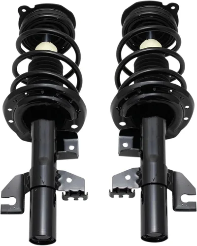 Miniatura 115 de TRQ Conjunto de Amortiguador y Resorte Delantero Cargado con Resorte Helicoidal Pre-ensamblado Compatible con Jeep Cherokee Limited AWD 14-22 Sin