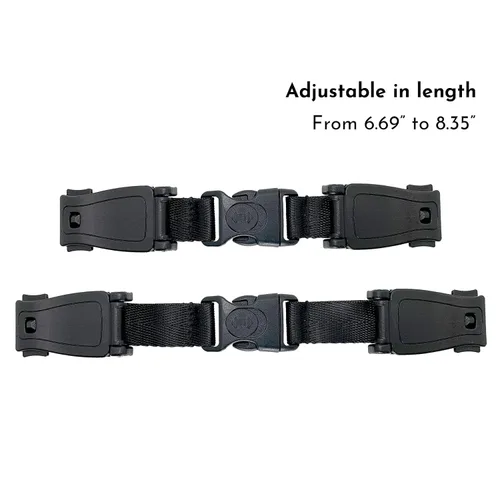 Miniatura 7 de G Ganen Clip de arnés universal para el pecho infantil antideslizante para el pecho del bebé, compatible con asientos, cochecitos, sillas altas
