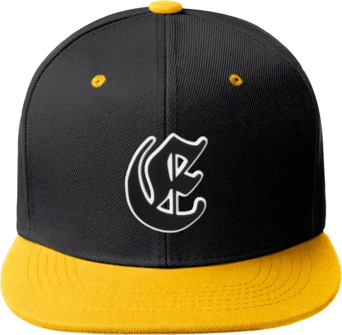 Miniatura 1369 de Daxton Gorra clásica con visera de billete plano con letras del alfabeto inglés antiguo de la A a la Z