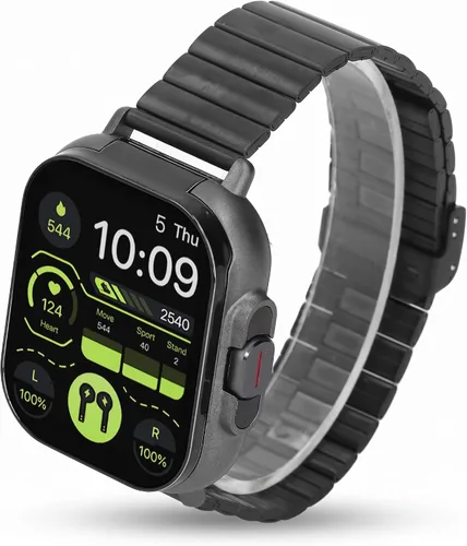 Bewinner Reloj inteligente con auriculares, auriculares Bluetooth 2 en 1 y reloj inteligente, reloj de fitness con pantalla táctil HD de 2 pulgadas,