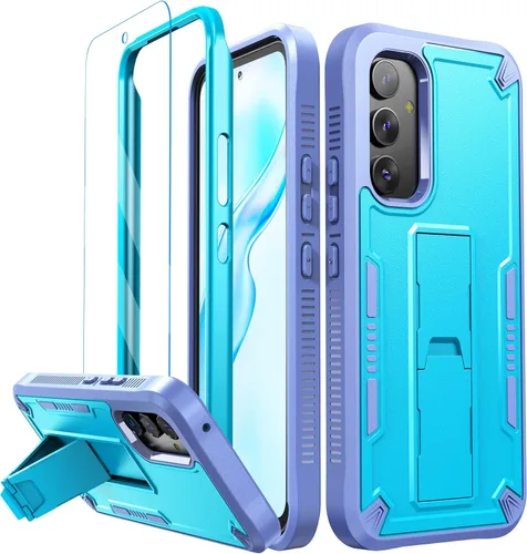 Miniatura 17 de URBANITE Funda para Samsung Galaxy A13 con soporte, protección a prueba de golpes de grado militar con protector de pantalla compatible con teléfono