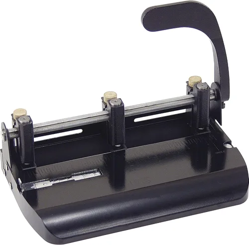 Miniatura 2 de OIC - Punzón de palanca de 3 agujeros, color negro