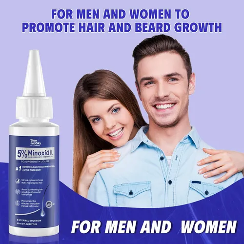 Miniatura 8 de Suero de regeneración del cabello de minoxidil al 5% para mujeres y hombres, aceite de romero, biotina, aceite de batana, tratamiento tópico