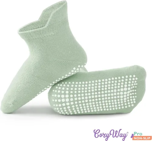 Miniatura 6 de CozyWay - Calcetines antideslizantes para bebés niños y niñas paquete de 6 y 12 unidades calcetines y tobilleras antideslizantes para bebés y niños