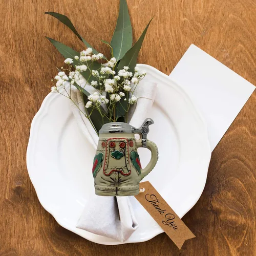 Miniatura 4 de Alemán Fiesta Favor Stein Magnet Lederhosen