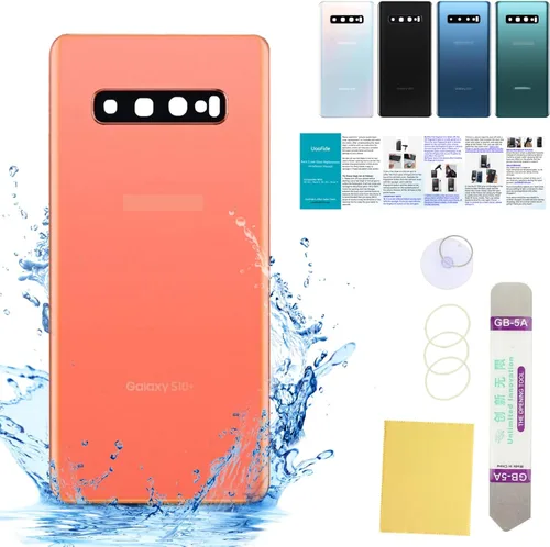Miniatura 25 de Compatible con Samsung Galaxy Note 10+ Plus - Tapa trasera de cristal de repuesto de 6.8 pulgadas SM-N975U, todos los operadores con manual