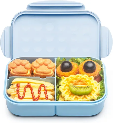 Miniatura 11 de MISS BIG® Lonchera Bento para adultos, fiambrera, a prueba de fugas, sin BPA y sin tintes químicos, para lavavajillas y microondas
