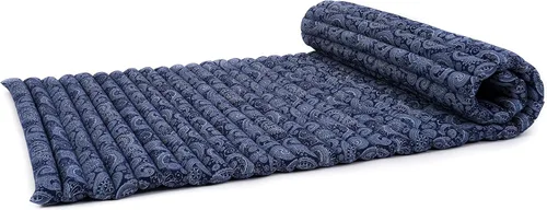 Leewadee - Colchón plegable - Futón japonés enrollable -Alfombra de tatami triple pliegue - Cama de piso para invitados - Colchón de camping -
