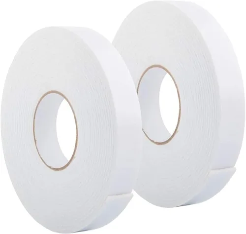 Miniatura 11 de Cinta adhesiva de espuma de doble cara 0.39 pulgadas x 5 metros, cinta adhesiva resistente para montaje, tiras adhesivas fuertes impermeables