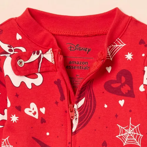 Miniatura 7 de Amazon Essentials Disney Marvel Star Wars - Pijama unisex de algodón con pies para bebés y niños pequeños, paquete múltiple
