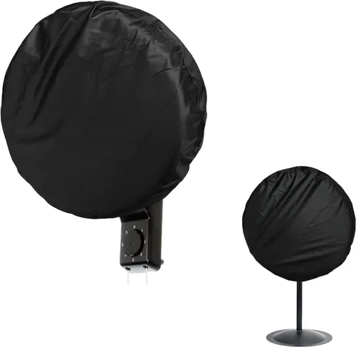 Miniatura 9 de Bitubi Cubierta de ventilador de tambor industrial, fundas impermeables para ventilador de exterior, compatible con ventilador de tambor industrial