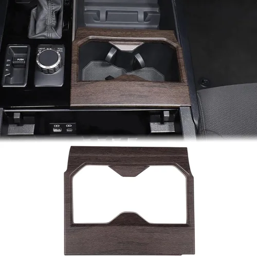 Miniatura 12 de Aunginsy Soporte para reposabrazos central de asiento delantero, cubierta de marco de taza compatible con Toyota Tundra/Sequoia 2022-2025