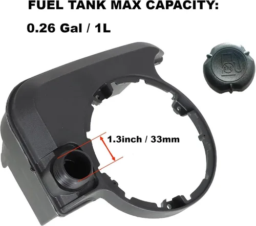 Miniatura 3 de 699374 Depósito de combustible con tapas de tanque de gas 693377 495224 494213 499618 692046 590490 699387 695960 AM134926 Compatible para modelos