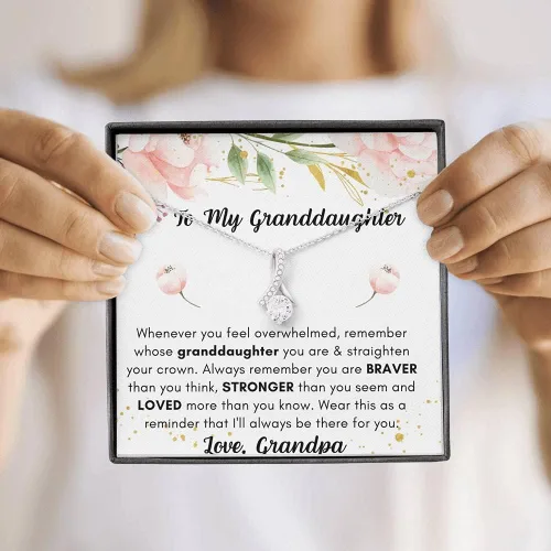 Miniatura 5 de Joyería para tarjetas de mensaje, joyería hecha a mano, nieta, collar de belleza seductora