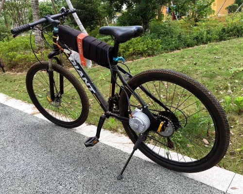 Miniatura 6 de Kit de conversión eléctrica para bicicleta común, 24V36V250W, cadena izquierda, personalizada para desviador eléctrico de L-faster