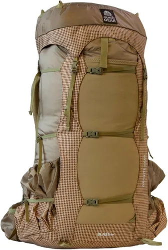 Mochila Granite Gear Blaze de 60L Arcilla Cerámica/cuadros café/Walleye