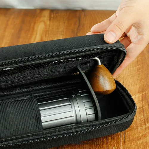 Miniatura 6 de Bolsa de molinillo de café manual que lleva el bolso del viaje del caso del almacenamiento