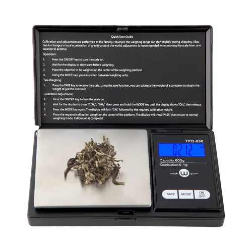 Miniatura 3 de Weigh Gram - Báscula de 600 g x 0,1 g, báscula de bolsillo, báscula digital para joyería, báscula de alimentos, báscula de cocina, báscula digital
