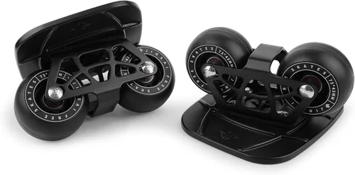 FreeSkates Patines Portátiles de Deriva para Carretera con Plataforma de Aleación de Aluminio Antideslizante, Patineta Dividida con Ruedas de PU y