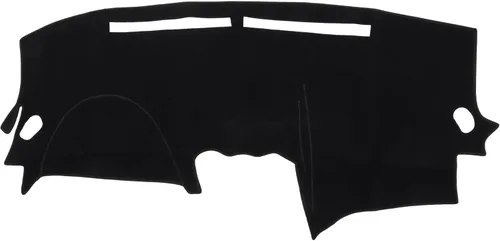 Funda protectora de poliéster para salpicadero de automóvil compatible con Nissan Altima 2007-2012, protector de poliéster negro para consola
