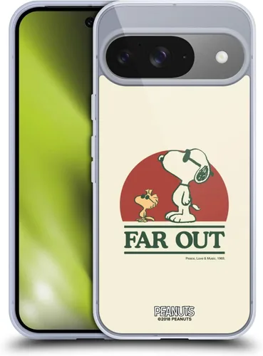 Miniatura 467 de Head Case Designs Funda de gel Woodstock 50th con licencia oficial de Peanuts Snoopy Guitar 1969 [protección de grado militar] compatible
