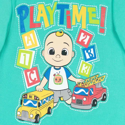 Miniatura 6 de CoComelon Cody JJ - Conjunto de sudadera y pantalones deportivos de forro polar para bebés a niños pequeños