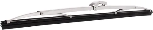 Miniatura 3 de United Pacific 110424 - Limpiaparabrisas tipo bayoneta de acero inoxidable pulido de 13 pulgadas, se adapta a soportes de bayoneta, una escobilla