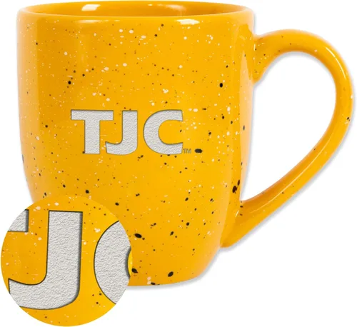 Miniatura 445 de Rico Industries NCAA Virginia Tech Hokies Maroon - Taza de café de cerámica grabada con láser, color del equipo, 16 onzas
