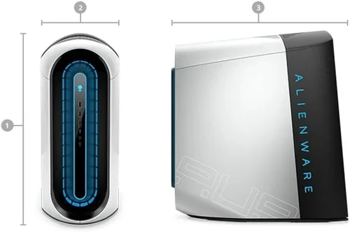 Miniatura 2 de Dell Alienware Aurora R12 Gaming Desktop (2021) Core i7-1TB SSD - 128 GB RAM - 3080 Ti 8 núcleos a 4.9 GHz - CPU de 11.ª generación - 12 GB