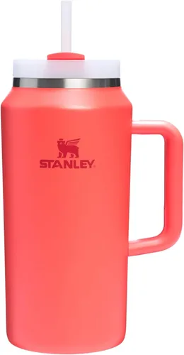 Miniatura 70 de Stanley Quencher H2.0 - Vaso de acero inoxidable con asa, pajilla y tapa FlowState giratoria de 3 posiciones; aislamiento térmico, sin BPA; apto